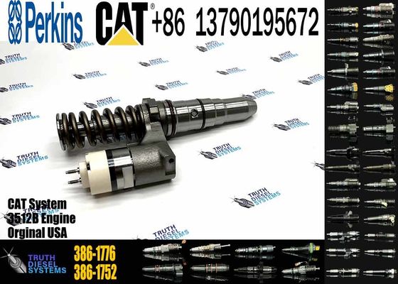 3512B Diesel Engine Parts Fuel Injector 386-1766 0R-8619 386-1776 437-7547 for CAT Caterpillar Construction Machinery