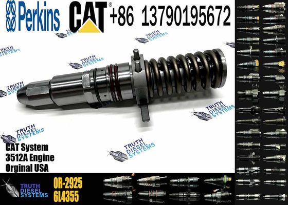 Construction Machinery Parts Common Rail Diesel Fuel Injectors 4P-9077 0R-2925 4P-9076 0R-2921 4P-9075 0R-3051 7E-6408 0R-3052