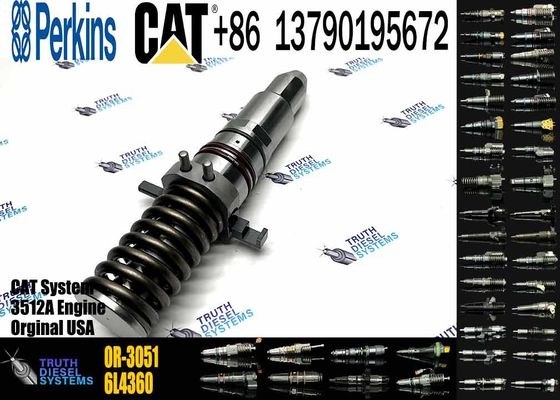 3512A Diesel Engine Parts fuel injecto10R-1252 0R-3052 0R-3051 0R-2921 0R-2925for CAT Caterpillar Construction machinery