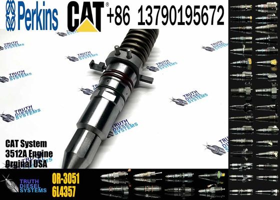 3512A Diesel Engine Parts Fuel Injector 6L4360  OR-3051 961-4357 111-3718 224-9090 7E-6408 4P-9075 For CAT Caterpillar Construction Machinery