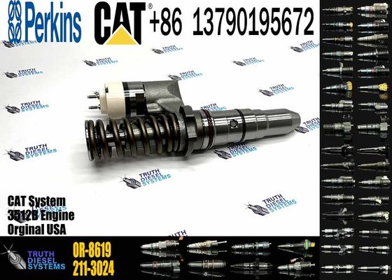3512B Diesel Engine Parts Fuel Injector 386-1766 0R-8619 386-1776 437-7547 For CAT Caterpillar Construction Machinery