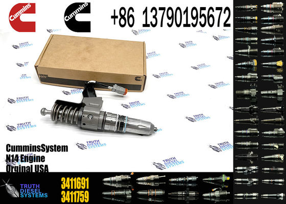 3080766 3083622 3083846 3087560 3087733 3095086 3095086 3411691 3411759 3411760 3411691  N14 NH NT 14.0L INJECTOR for cummins Engine Part