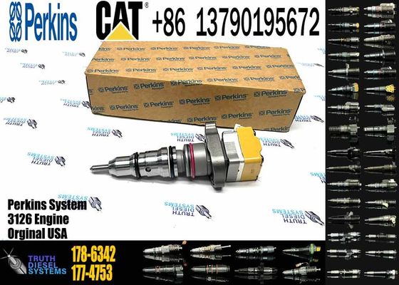 178-6342 3126B Engine Fuel Injector construction machinery parts CAT D5N D6N Tractor Fuel Injector 1786342 10R1257