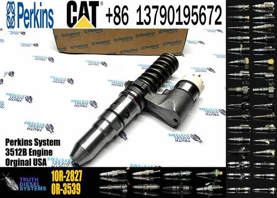 Common Rail Fuel Injector 249-0746 10R-2826 10R-2827 CAT 3512B Injector for Caterpillar Machinery Diesel Engine Parts