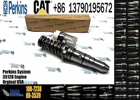 Common Rail Fuel Injector 249-0746 10R-2826 10R-2827 CAT 3512B Injector for Caterpillar Machinery Diesel Engine Parts