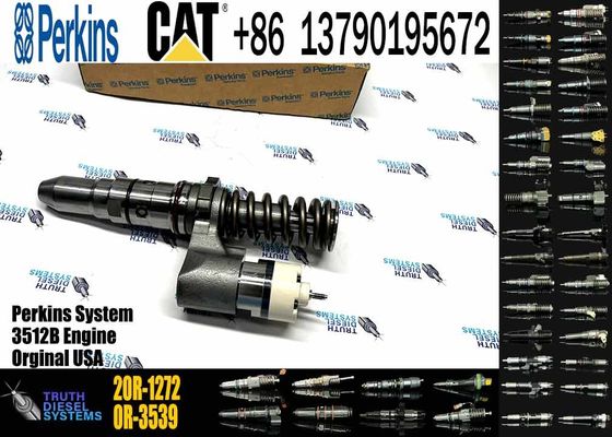 Excavator Parts 392-0208 Fuel Injector 3920208 20R-1272 20R1272 for CAT 3508B 3512B 3516B 3512C 3516C