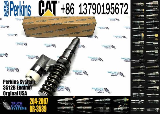High Quality Excavator Parts 204-2067 Fuel Injector 2042067 Fits CAT C15 C18 C27 C32 3406E 3512B Series