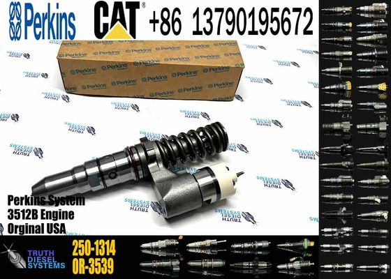 High Quality Fuel Injector 250-1314 2501314 Diesel Engine Fuel Injector 10R-1290 10R1290 for CAT 793C 793D 3512B