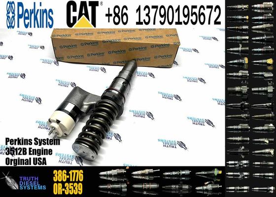 CAT Fuel Injector 386-1776 20R-1283 Common Rail Injector for Caterpillar 3508B 3508C 3512B 3516B Diesel Engine Parts