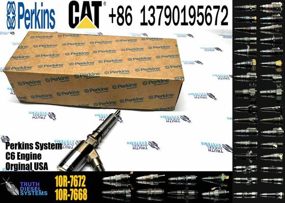 10R-7672 10R-7673 Common Rail Injector for Caterpillar CAT Perkins C6.6 C4.4 Engine
