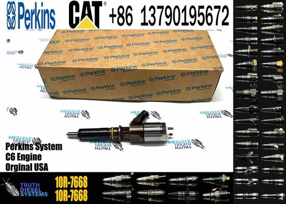 Fuel Injector 10R7668 10R-7668 Compatible with Caterpillar C6.6 Engine Excavator