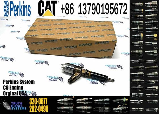 Excavator Parts Fuel Diesel Injector Fuel Injector 320-0677 3200677 Nozzle Injector C4.4 C6.6 320D L 320D 320D GC 323D L