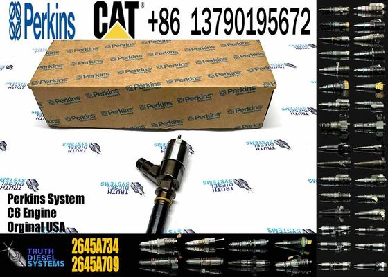 2645A734 10R-7672 320-0680 306-9380 Fuel Injector for E320D E321D E312D E313D Excavator C6.6 C6.4 Engine High Quality