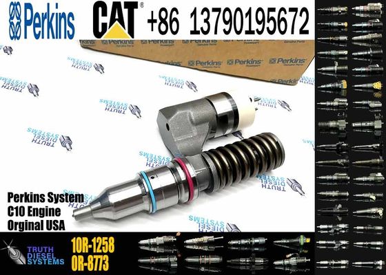Excavator Parts C10 Engine Injector 10R-1258 CH12082 10RO963 212-3463 137-2500 Fuel Injector for Excavator