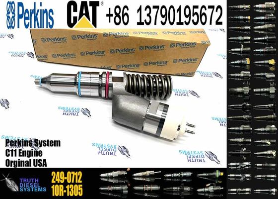 Construction Machinery Parts C11 Engine Fuel Injector 249-0712 2490712 for Wheel Loader 966H