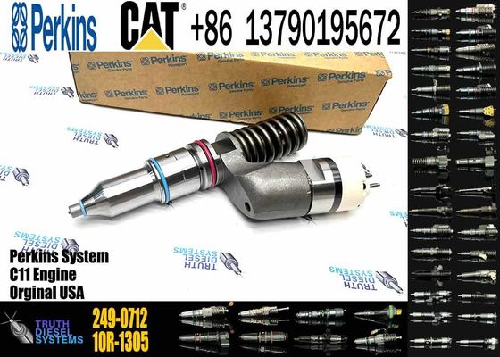 Construction Machinery Parts C11 Engine Fuel Injector 249-0712 2490712 for Wheel Loader 966H