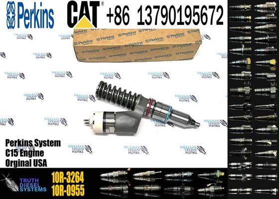Common Rail Fuel Injector 253-0615 10R-3264 CAT C15 C18 C27 C32 Injector for Caterpillar Excavator Diesel Engine Parts