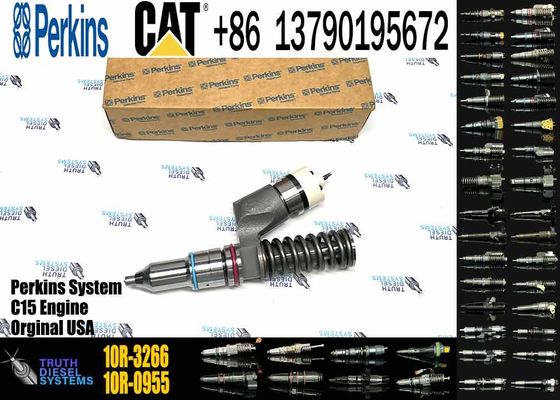 Construction Machinery Parts 253-0617 10R-3266 Common Rail Fuel Injector for Caterpillar C15 Excavator Engine