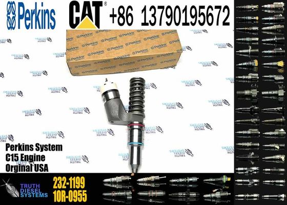 Construction Machinery Parts 232-1199 10R-1273 10R-9236 Common Rail Fuel Injector for Caterpillar C32 Excavator Engine
