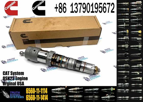 6560-11-1114 6560-11-1110 6560-11-1111 6560-11-1112 6560-11-1113 Fuel Injector SA6D170E-3 Engine Injector for komatsu Excavator