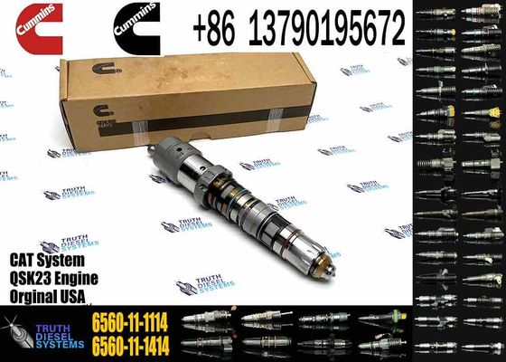 6560-11-1114 6560-11-1110 6560-11-1111 6560-11-1112 6560-11-1113 Fuel Injector SA6D170E-3 Engine Injector for komatsu Excavator