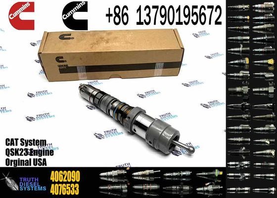 Hangood Excavator Parts Engine Parts 4902827 Original Diesel Fuel Injector QSK23 4902827 4077076 4062090 for Cummins Engine New