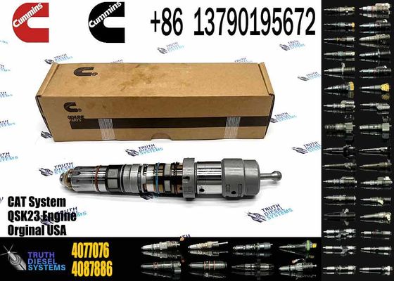 Hangood Excavator Parts Engine Parts 4902827 Original Diesel Fuel Injector QSK23 4902827 4077076 4062090 for Cummins Engine New