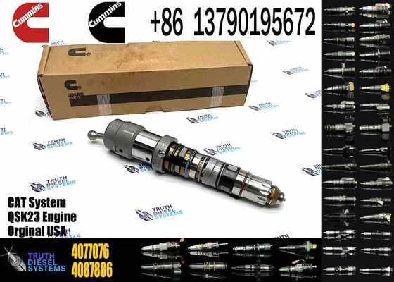 Hangood Excavator Parts Engine Parts 4902827 Original Diesel Fuel Injector QSK23 4902827 4077076 4062090 for Cummins Engine New
