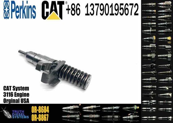 Top New 6-pack Diesel Fuel Injector 127-8218/1278218 0r-8684 Fitting For 3114/3116/3126 For Construction Machinery Parts