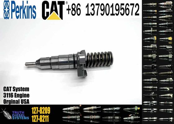 Caterpillar 3116 Diesel Engine Fuel Injector E200B 320B Excavator Parts 127-8216 0R-8473 0R8473 127-8209 127-8213
