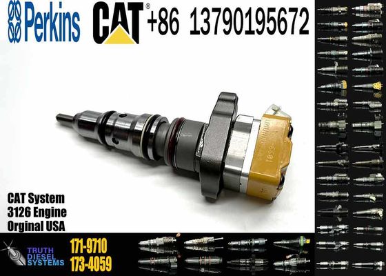 Common Rail Fuel Injector 171-9710 10R-9348 CAT 3126B Injector For Caterpillar Machinery Diesel Engine Parts