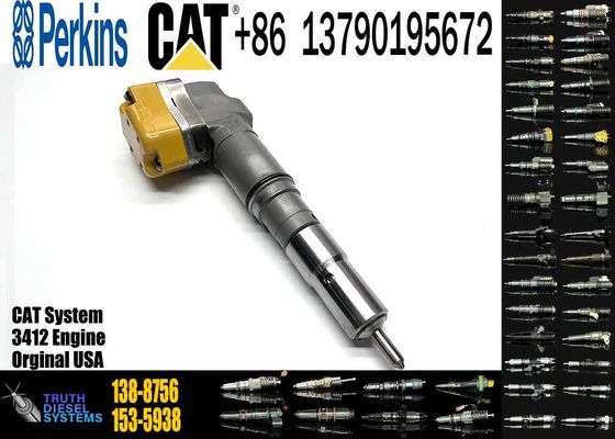 For Caterpillar Cat 3412 Engine Injectors 3412/3412E 138-8756 174-7527 179-6020