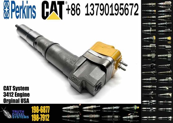 New 3412 Diesel Engine Parts Injector 198-6877 232-1171 232-1183 1747526 198-6877 2321166 1987912 for Machinery Repair Shops