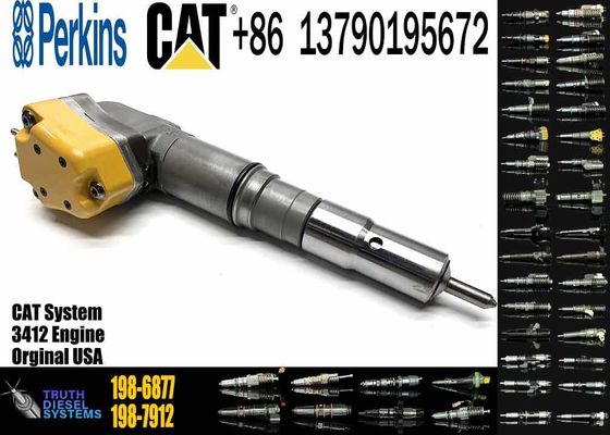 New 3412 Diesel Engine Parts Injector 198-6877 232-1171 232-1183 1747526 198-6877 2321166 1987912 for Machinery Repair Shops
