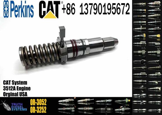Excavator Parts Fuel Injector 7E-6408 0R-3052 7E6408 0R3052 Diesel Nozzle Injector 3512 3516 3508 Engine