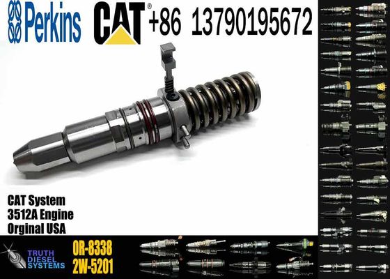 Diesel Fuel Injectors 0R-8338 111-3718 For Caterpillar 3508 3512 3516 Engine