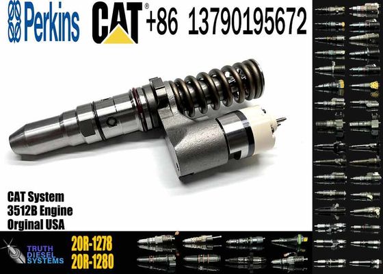 Quality Diesel Fuel Injector 386-1769 3861769 20R-1278 20R1278 for CAT 3508B 3512B 3516B Engine