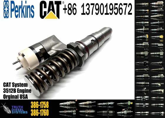 Diesel Common Rail Diesel Fuel Injector 386-1758 3861758 20R-1270 for Caterpillar CAT 3506 3508 3512 3516 3524 Diesel Engine