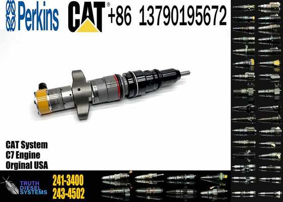 Factory Directly Supply New Common Rail Fuel Injector 241-3400 241-3400 10R-4763 for Caterpillar Engine C7