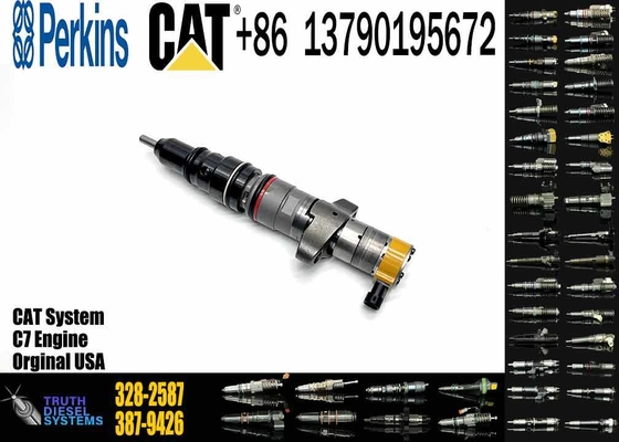 For CAT Fuel Injector 328-2587 328-2586 New Condition 238-8901 for C7 Engine for E320D and E330D Excavator Diesel Fuel