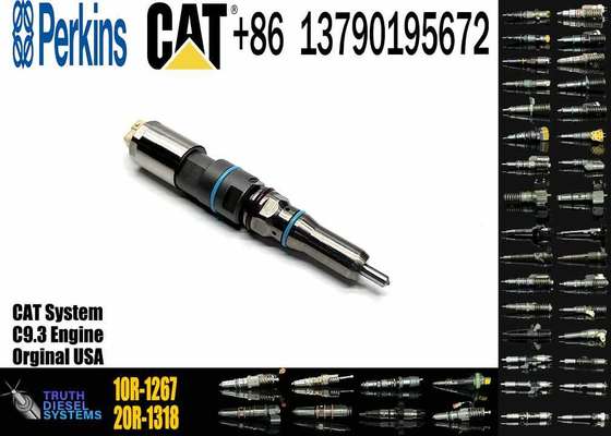 CAT Construction Machinery Parts 10R-1267  367-4293 20R-1318 Common Rail Diesel Injector for Caterpillar C9.3 Engine of 336E 972K
