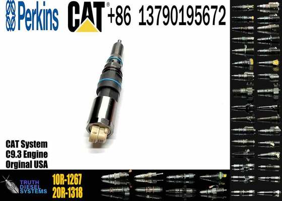 CAT Construction Machinery Parts 10R-1267  367-4293 20R-1318 Common Rail Diesel Injector for Caterpillar C9.3 Engine of 336E 972K