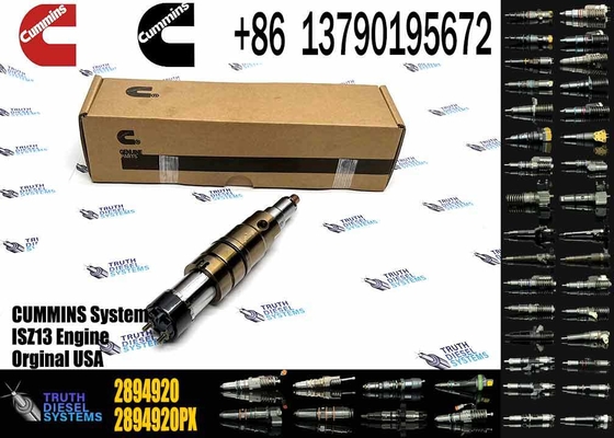 Common Rail Diesel Fuel Injector 2897320 2894920 2872405 2086663 for Engine Parts