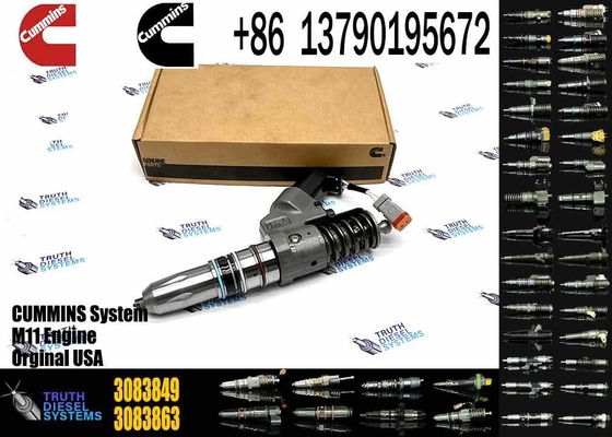 QSM ISM M11 Diesel Engine Parts 3083849 3411756 Fuel Injector for Cummins
