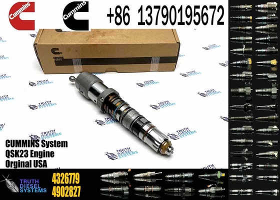 4928260 for Cummins Truck Diesel Common Rail Fuel Injector Auto Engine Parts 4317224 4326779 4902827 QSX15 ISX15