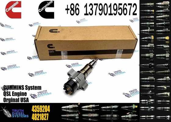 Cummins QSC8.3 QSL9.3 QSL9.5 Diesel Engine Parts Fuel Injector 4359204 4921827 435-9204 C4359204 Excavator Spare Parts