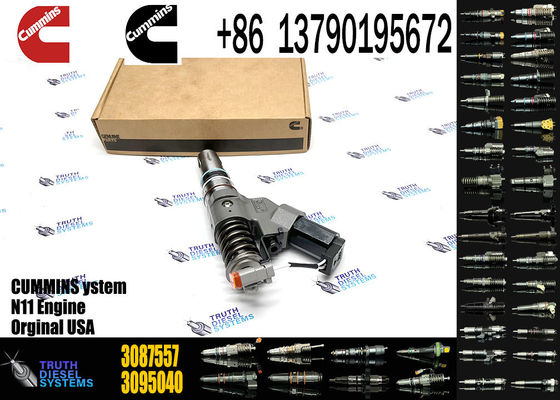 Excavator Accessories Fuel Injector 3087557 4902921 3411754 for Cummins M11 QSM11 Injector Nozzle Construction Machinery Diesel Engine Spare Parts