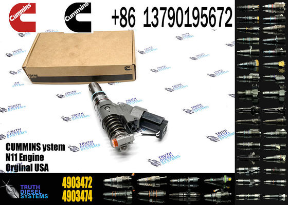 High-quality Components for 4903472 Engine ISM QSM ISM11 QSM11 M11 MTA11 Type diesel Engines - Fuel Injectors 3411756 3083849