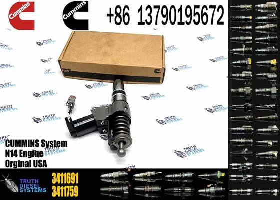 OEM N14 Engine Parts Common Rail Diesel Fuel Injector 3411760 3411691 3411765 3411766 For Cummins Engine Bulk Sale of Injectors