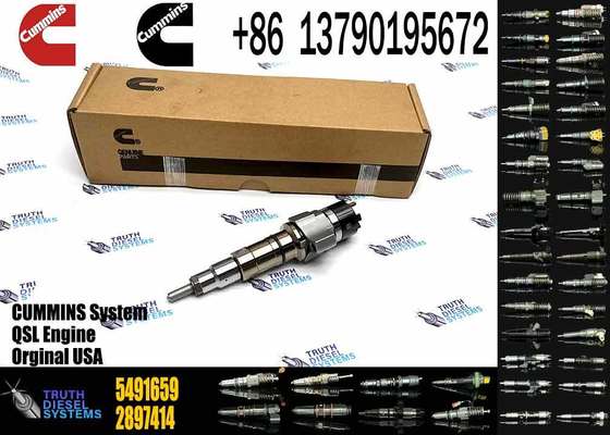 New Construction Machinery Parts Fuel Injector for QSL Diesel 5491659 4359204X Compatible with for CUMMINS Diesel Engine